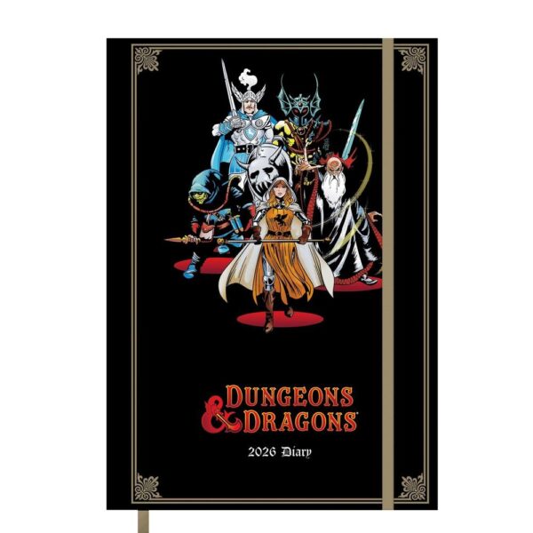 AGENDA ANUAL 2026 DUNGEONS & DRAGONS 14,8X21 DP