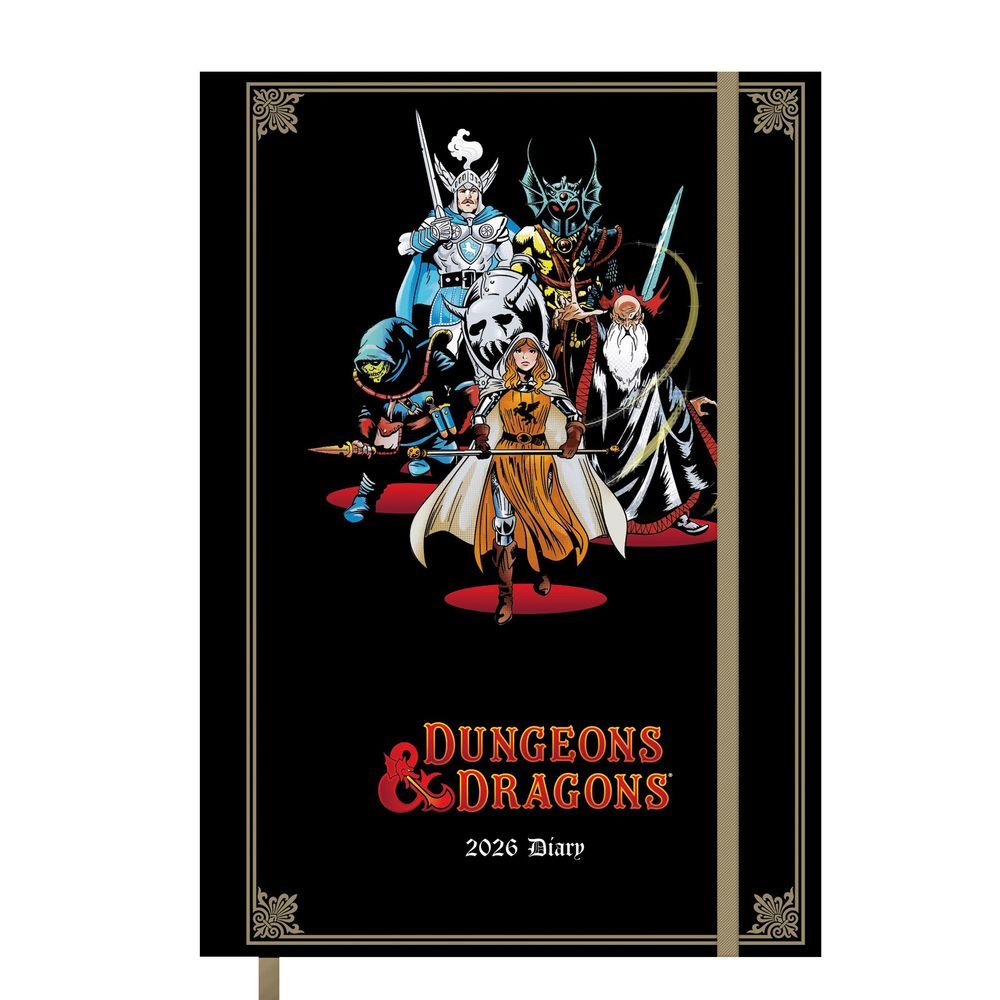 AGENDA ANUAL 2026 DUNGEONS & DRAGONS 14,8X21 DP