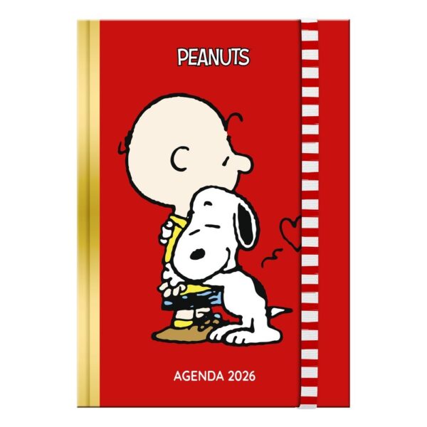 AGENDA ANUAL BOOK A6 D/P SNOOPY 2026