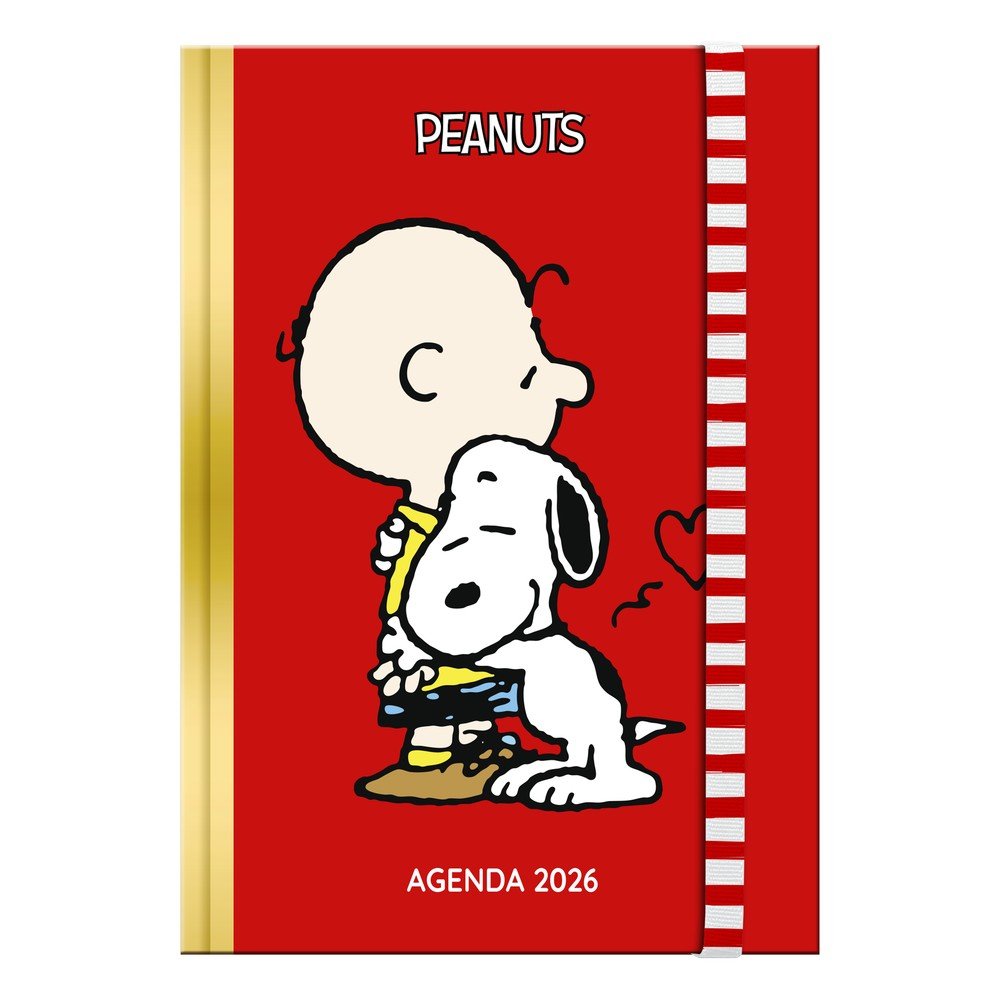 AGENDA ANUAL BOOK A6 D/P SNOOPY 2026