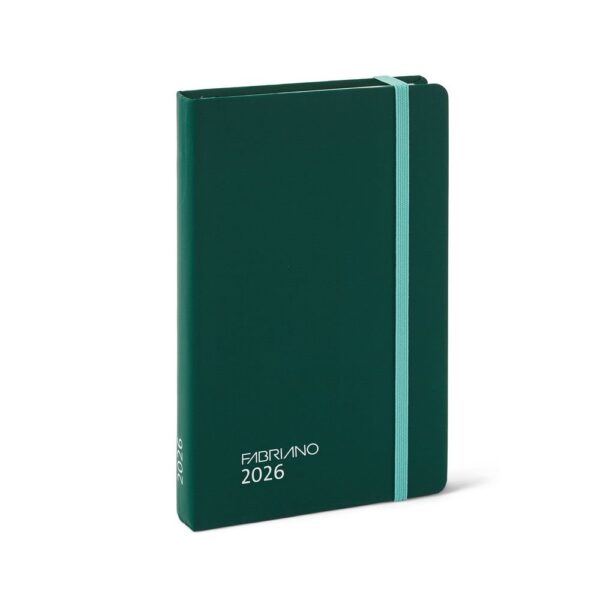 AGENDA ANUAL 2026 ISPIRA DIA PAGINA 9X14 VERDE