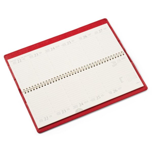 AGENDA ANUAL 2026 PLANNER 13,5X33,5 BURDEOS