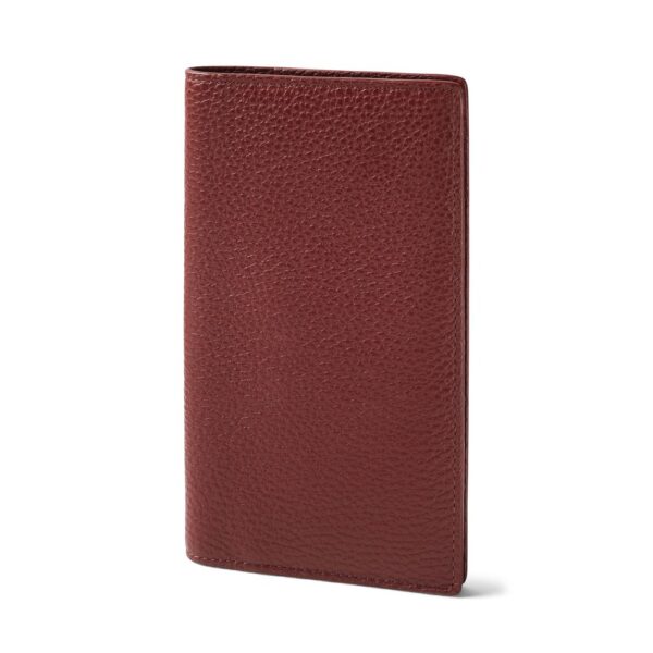 AGENDA ANUAL 2026 AGENDA PIEL 10X17,5 BURDEOS