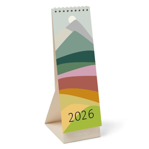 CALENDARIO MINI AGENDA ANUAL 2026 WALLIS