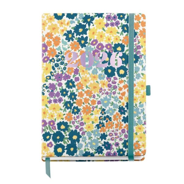 AGENDA ANUAL 2026 PLUS S/V IMPR,FLOWERS