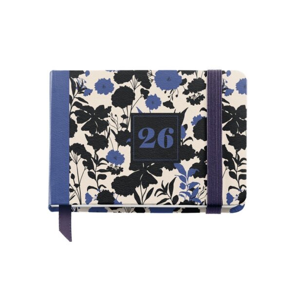 AGENDA ANUAL 2026 POCKET S/V CATALAN BLACK&BLUE
