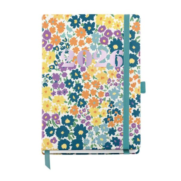 AGENDA ANUAL 2026 JOURNAL S/V IMPR,FLOWERS