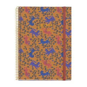 AGENDA ANUAL 2026 ESPIRAL PLUS D/P LEOPARD