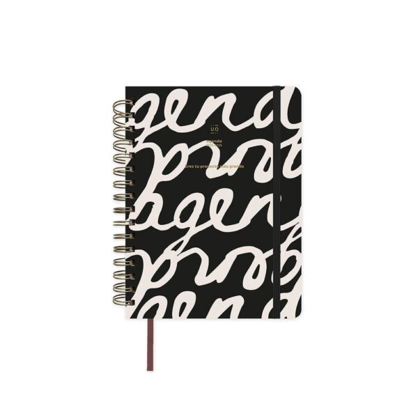 AGENDA ANUAL 2026 NOIR SEMANA VISTA