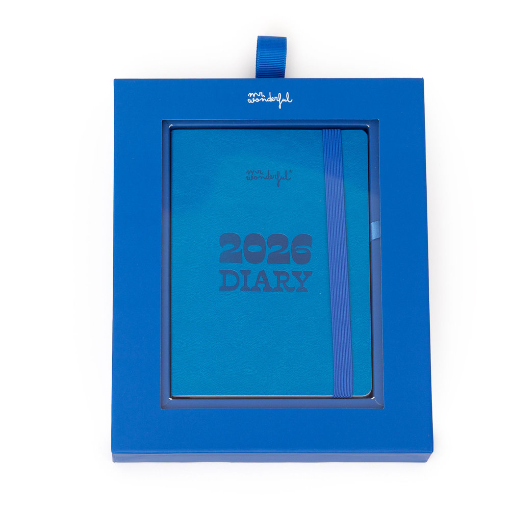 AGENDA POCKET 2026 SEMANAL PEQUEÃA AZUL