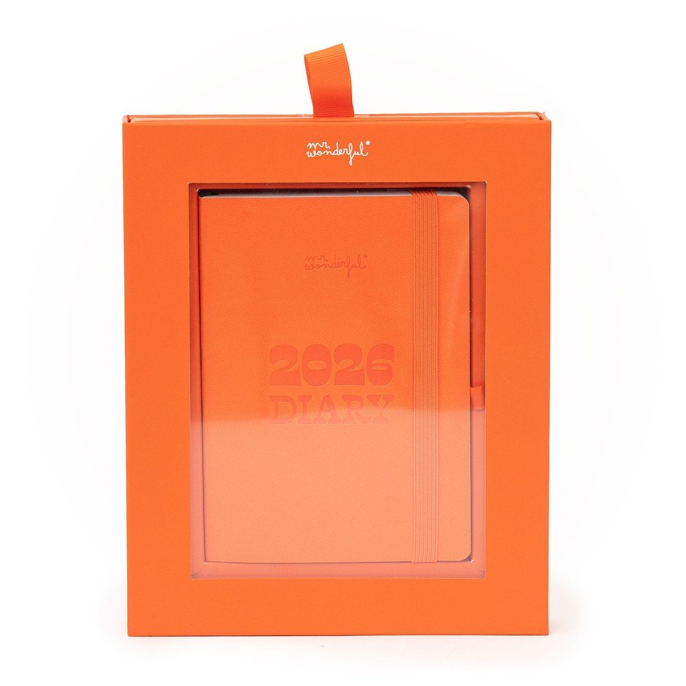 AGENDA POCKET 2026 SEMANAL PEQUEÃA NARANJA