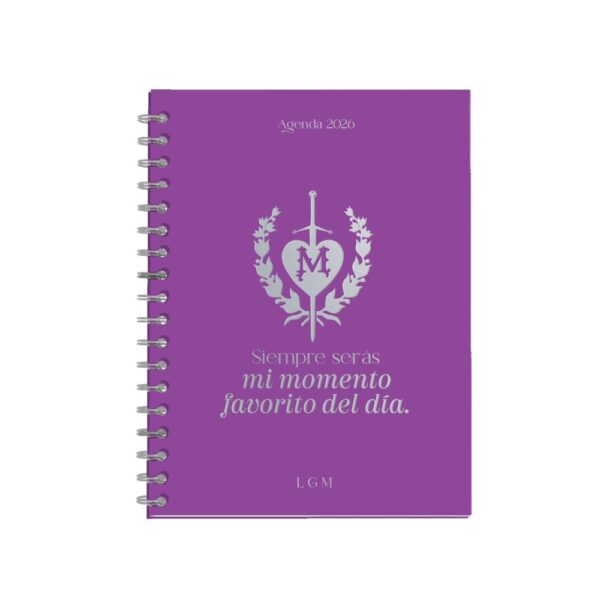 AGENDA ANUAL DIARIA 2026 LAS GUERRERAS MAXWELL