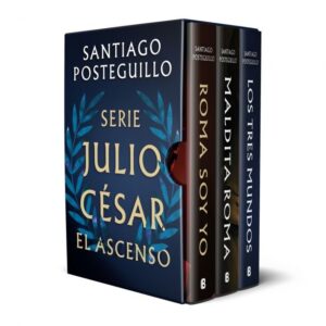 SERIE JULIO CESAR EDICION ESTUCHE CON ROMA SOY YO MALDITA R – SANTIAGO POSTEGUILLO