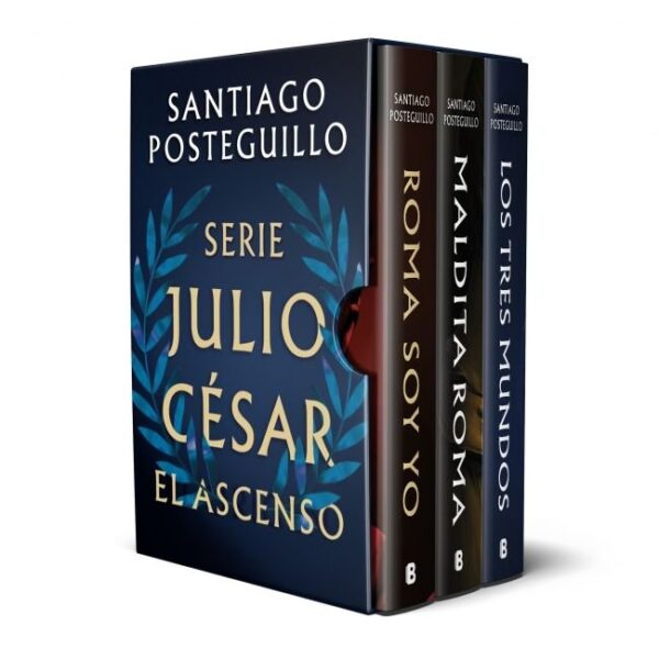 SERIE JULIO CESAR EDICION ESTUCHE CON ROMA SOY YO MALDITA R – SANTIAGO POSTEGUILLO