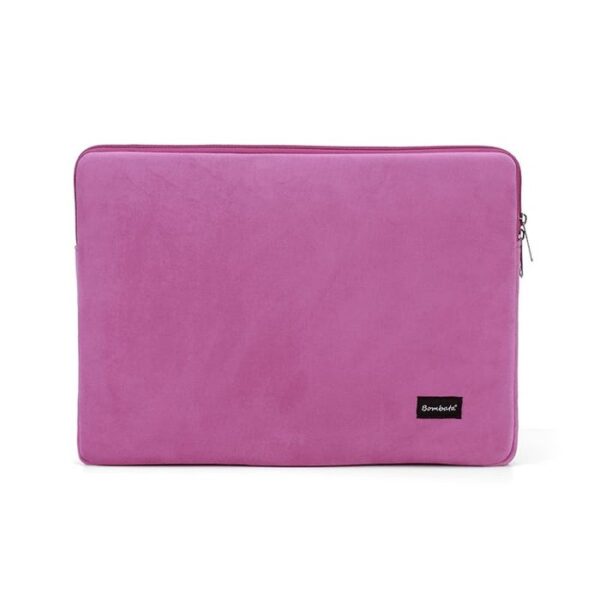 FUNDA PORTATIL BOMBATA 15.6 VELVET DARK PINK