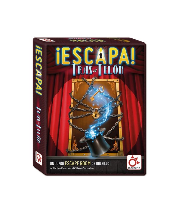 JUEGO DE MESA ESCAPA, TRAS EL TELON