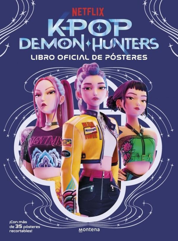 K-POP DEMON HUNTERS LIBRO OFICIAL DE POSTERS (K-POP DEMON H