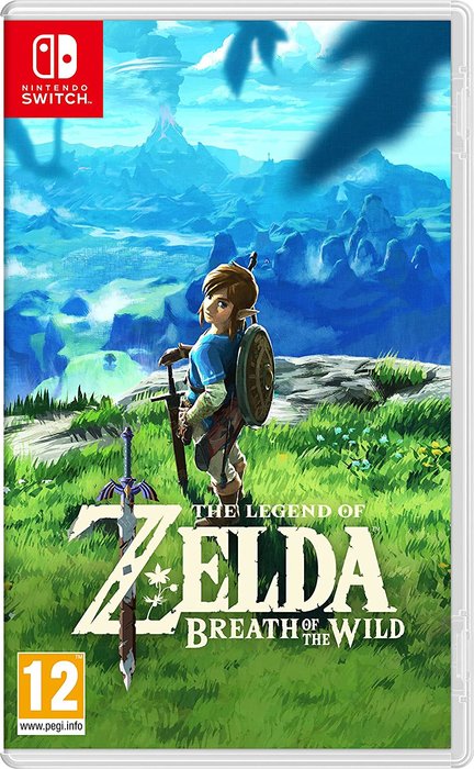 VIDEOJUEGO SWITCH LEGEND OF ZELDA:BREATH OF THE WILD