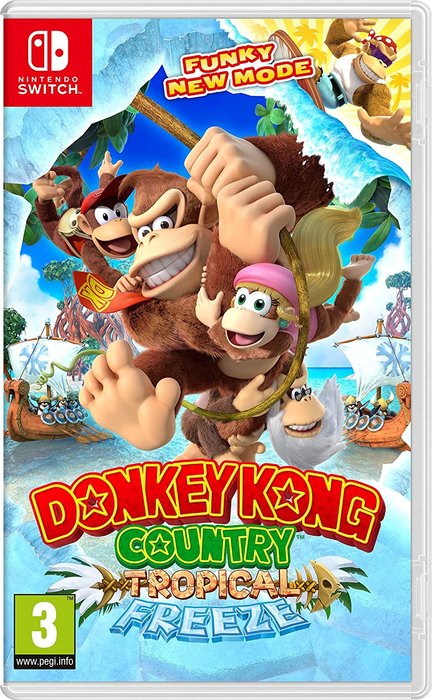 VIDEOJUEGO SWITCH DONKEY KONG COUNTRY: TROPICAL FREEZE