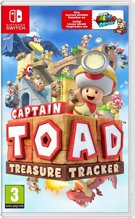 VIDEOJUEGO SWITCH CAPTAIN TOAD: TREASURE TRACKER