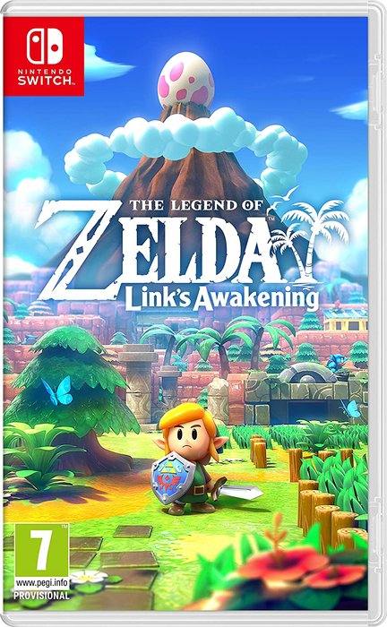 VIDEOJUEGO SWITCH ZELDA LINK'S AWAKENING REMAKE