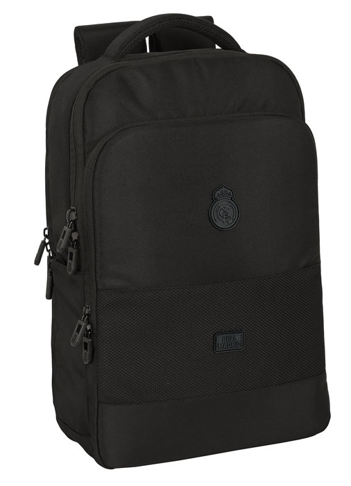 Mochila Para Portatil 15,6+ Tablet+ Usb Real Madrid Premium