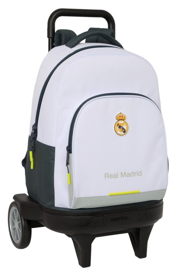 MOCHILA 45CM CARRO COMPACT EVOL, REAL MADRID 1ª EQUIP,25/26