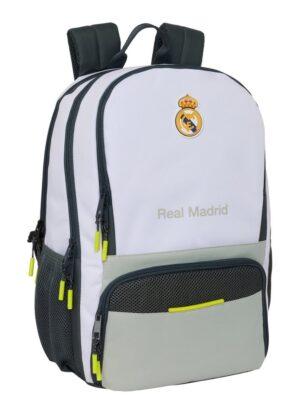 MOCHILA ESCOLAR 42CM PADEL REAL MADRID 1ª EQUIP, 25/26