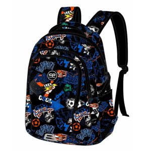MOCHILA ESCOLAR DOBLE DUO TECHNO GRAPH