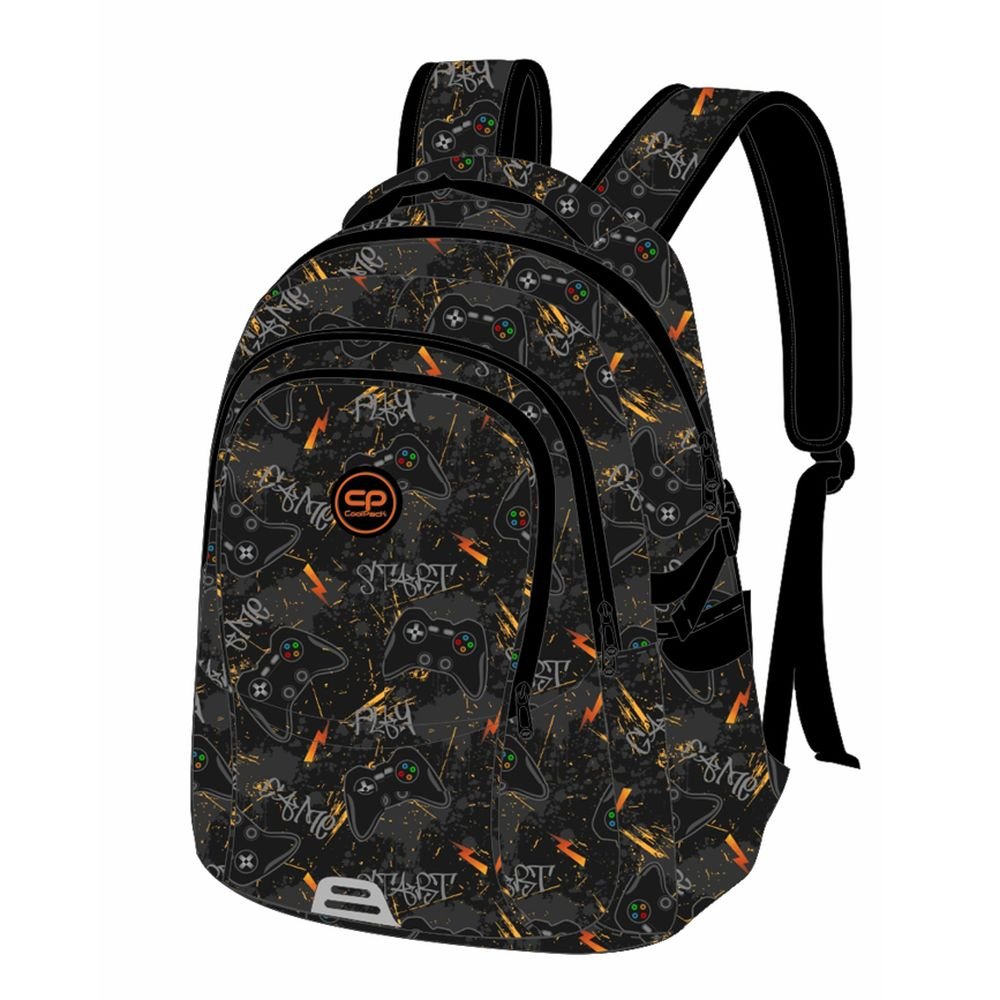 MOCHILA ESCOLAR DOBLE DUO GAME PAD