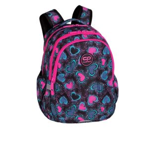 MOCHILA ESCOLAR TRIPLE JOY S PINK DEEP LOVE