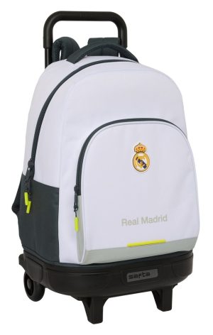 MOCHILA 45CM CARRO COMPACT EXTR, REAL MADRID 1ª EQUIP,25/26