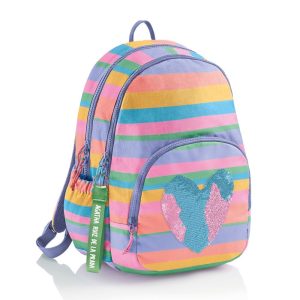 MOCHILA ESCOLAR TRIPLE 41X28 OSLO RECICL ARP COLORFUL