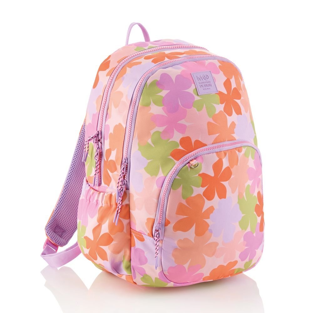 MOCHILA ESCOLAR TRIPLE 41X28 OSLO RECICL, ACUARELA
