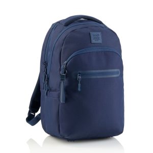 MOCHILA ESCOLAR TRIPLE 41X28 OSLO RECICL, RAW AZUL