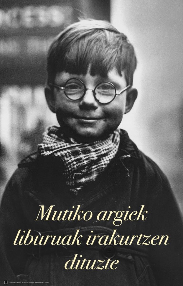CARTEL MUTIKO ARGIEK LIBURUAK IRAKURTZEN DITUZTE EUSKERA